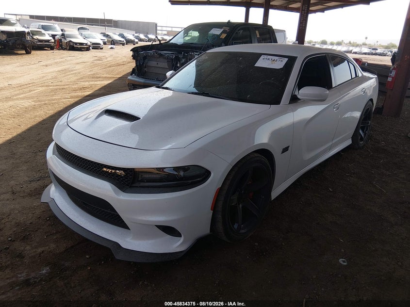 Vin: 2c3cdxgj3gh106767, lot: 46333276, dodge charger r/t scat pack 20162