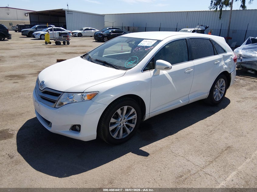 Vin: 4t3za3bb3du076186, lot: 46333318, toyota venza le 20132