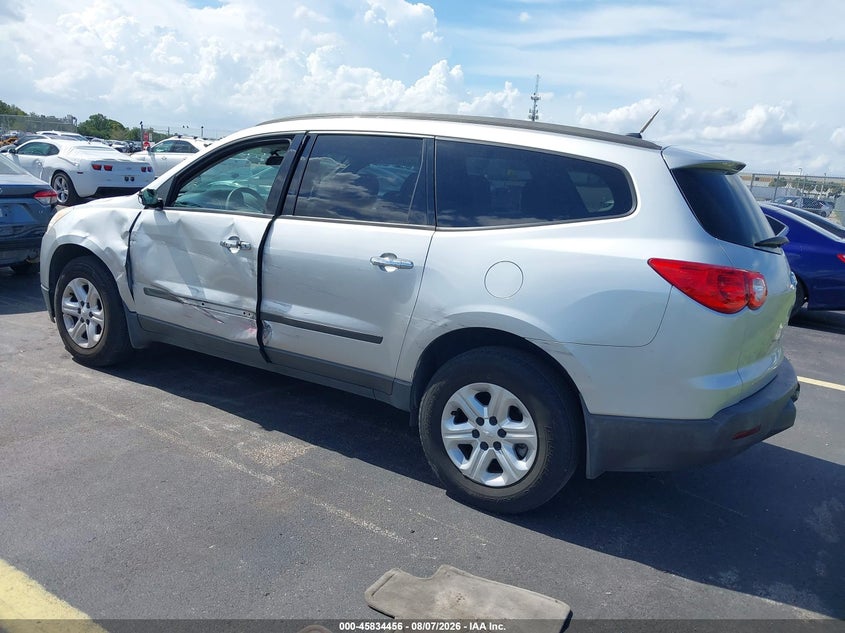 Vin: 1gnkreed0bj410938, lot: 46333357, chevrolet traverse ls 20113