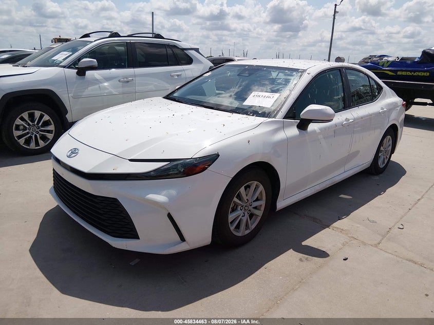 Vin: 4t1daack8su023258, lot: 46333364, toyota camry le 20252