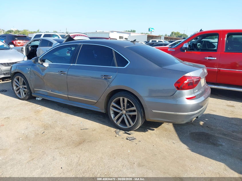 Vin: 1vwdt7a34hc069081, lot: 46333371, volkswagen passat 1.8t r-line 20173