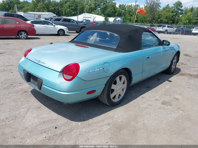 2002 FORD THUNDERBIRD auction photo 4