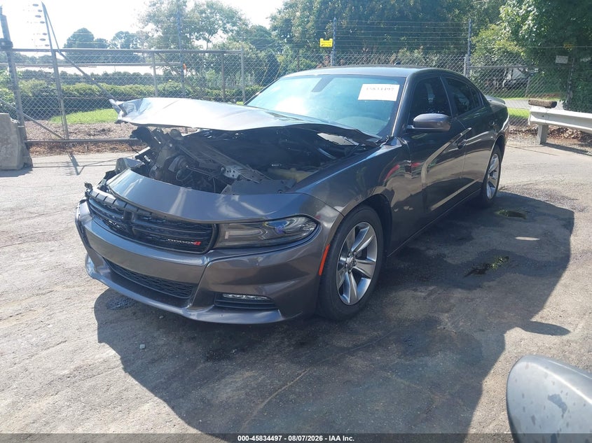 Vin: 2c3cdxhg0gh222690, lot: 46333398, dodge charger sxt 20162
