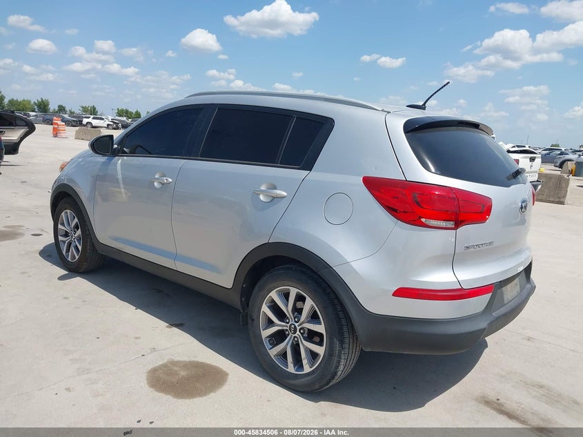 Vin: kndpb3ac9g7874061, lot: 46333407, kia sportage lx 20163