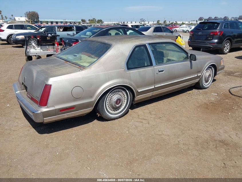 LINCOLN MARK VII 1986 VIN 1LNBP98F5GY755153