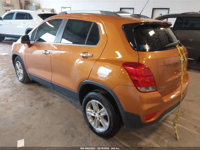 CHEVROLET TRAX 2017 VIN 3GNCJLSBXHL182287