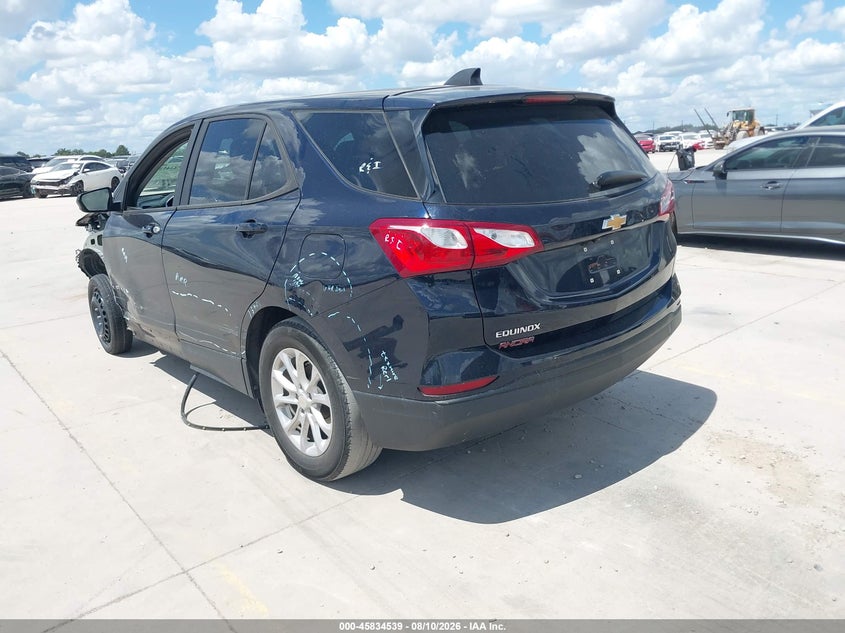 Vin: 3gnaxhev5ls635464, lot: 46333440, chevrolet equinox fwd ls 20203