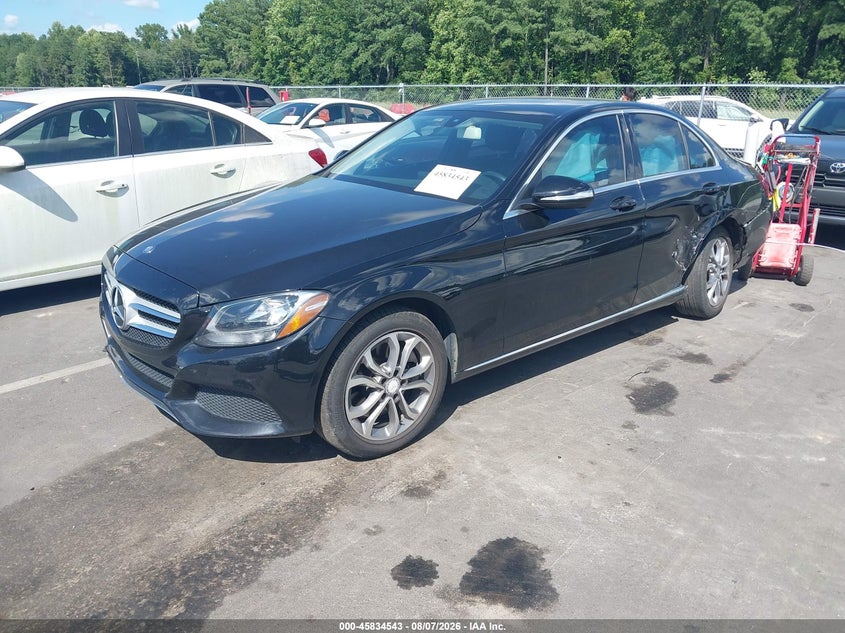 Vin: 55swf4kb7fu060333, lot: 46333444, mercedes-benz c 300 4matic 20152
