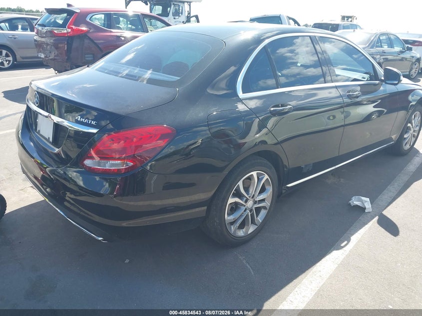 Vin: 55swf4kb7fu060333, lot: 46333444, mercedes-benz c 300 4matic 20154