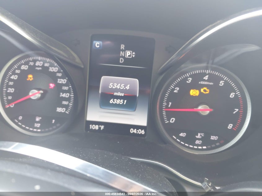 2015 MERCEDES-BENZ C 300 auction photo 7