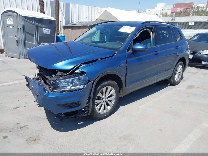 Vin: 3vv1b7ax2jm095440, lot: 46333466, volkswagen tiguan 2.0t s 20182