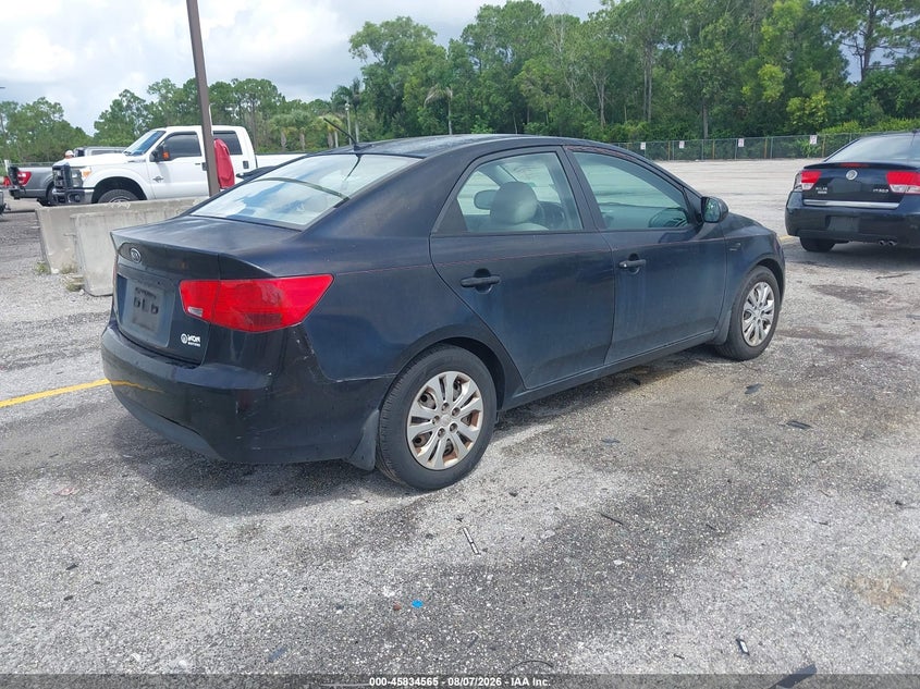 Vin: knaft4a20b5370215, lot: 46333467, kia forte lx 20114