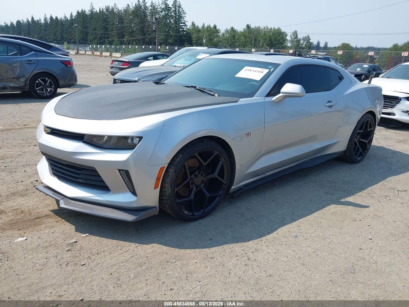 Vin: 1g1fb1rx3j0172186, lot: 46333469, chevrolet camaro 1lt 20182
