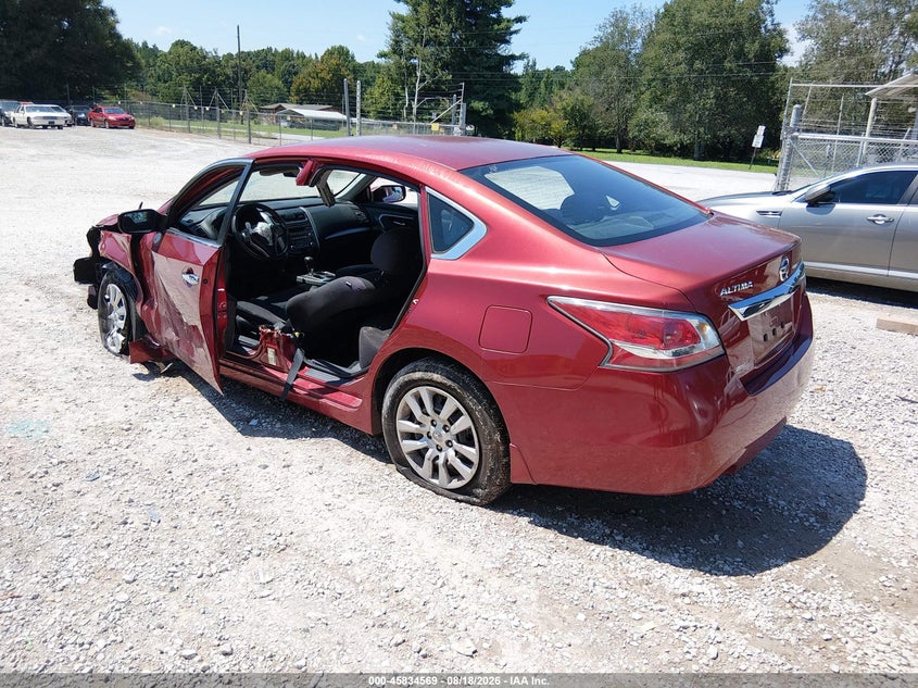2015 NISSAN ALTIMA SEDAN 2.5L I-4 DOHC, VVT, 182HP