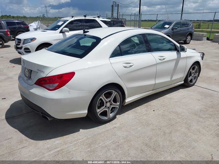 2014 MERCEDES-BENZ CLA 250 auction photo 4