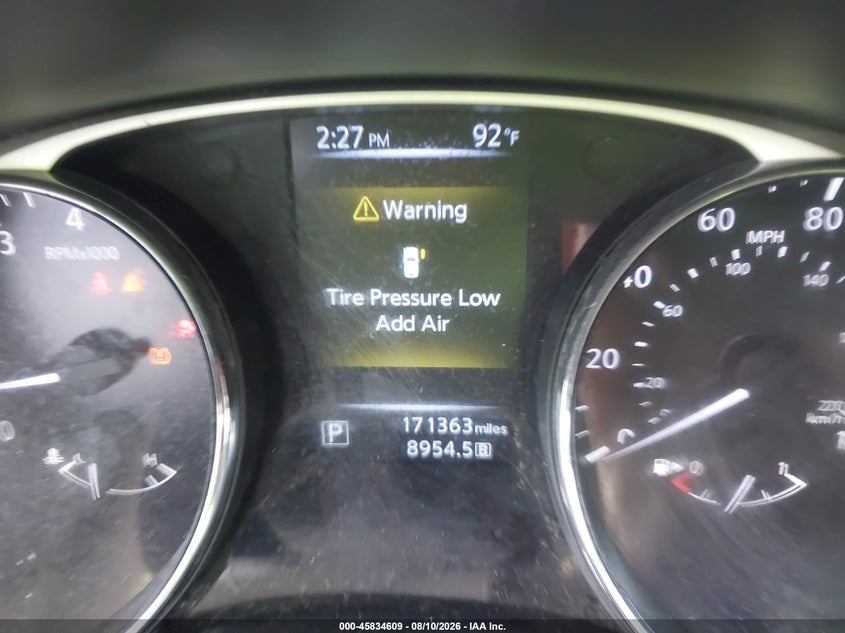 2016 NISSAN ROGUE auction photo 7