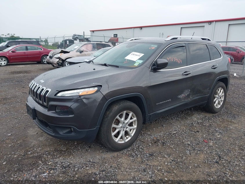 Vin: 1c4pjmcb5fw725616, lot: 46333535, jeep cherokee latitude 20152