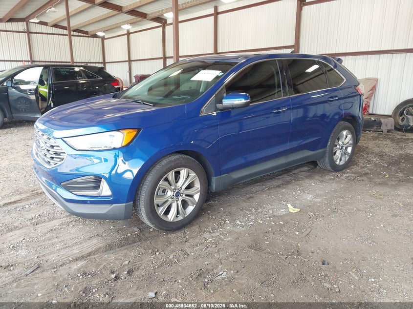Vin: 2fmpk4k91nba52749, lot: 46333563, ford edge titanium 20222