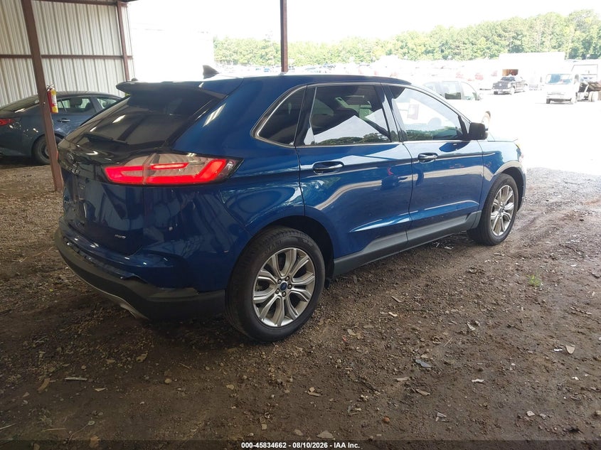 Vin: 2fmpk4k91nba52749, lot: 46333563, ford edge titanium 20224