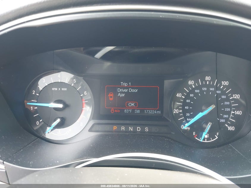 2014 FORD FUSION SEDAN 2.5L I-4 DOHC, VVT, 175HP