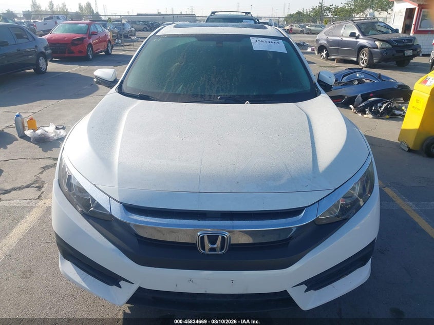 2016 HONDA CIVIC SEDAN 2.0L I-4 DOHC, VVT, 158HP