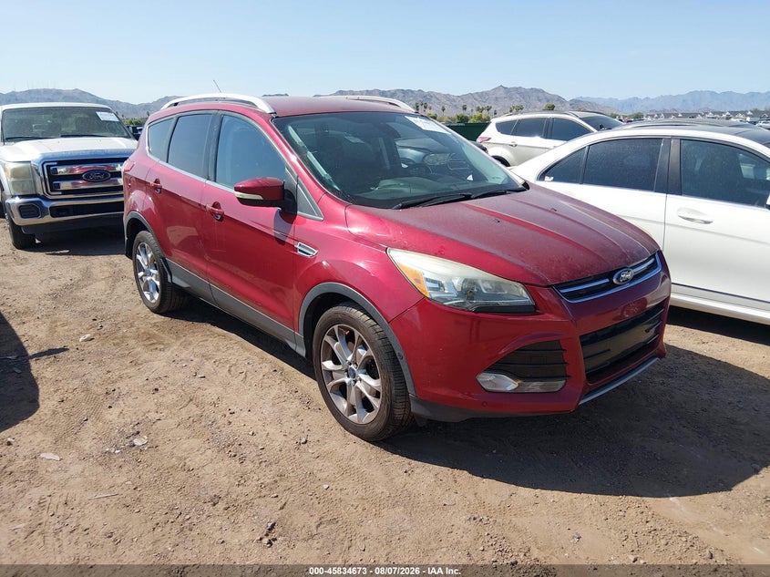 Vin: 1fmcu9j94eua75878, lot: 46333574, ford escape titanium 2014 img_1