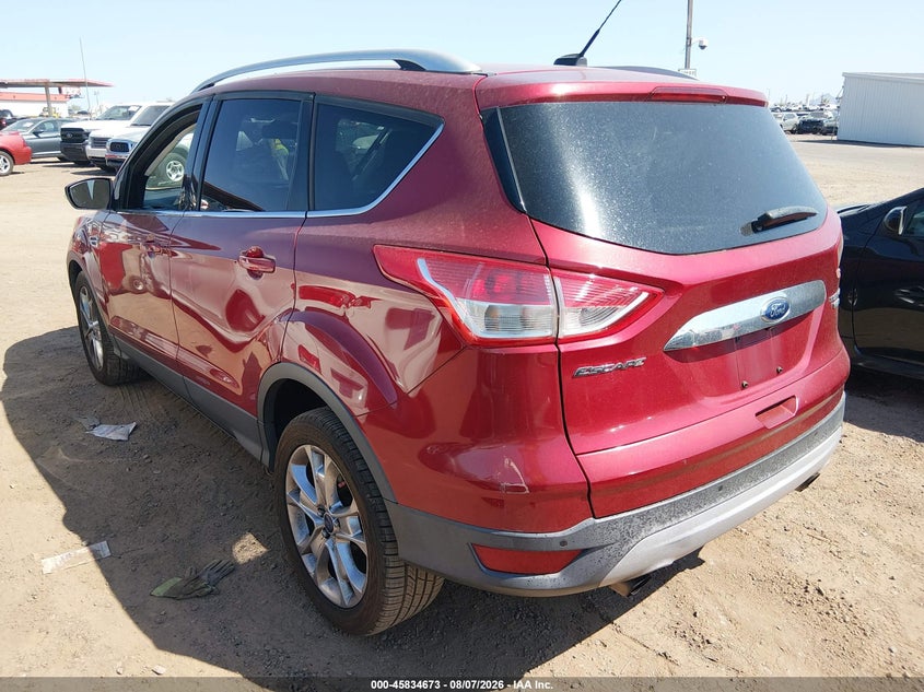 Vin: 1fmcu9j94eua75878, lot: 46333574, ford escape titanium 20143