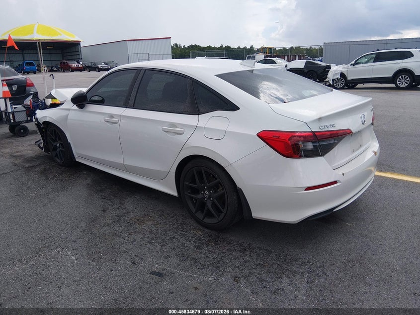 Vin: 2hgfe2f54nh573756, lot: 46333580, honda civic sport 20223