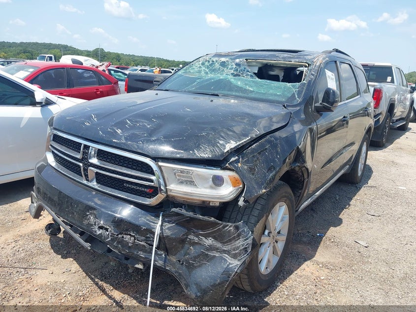 Vin: 1c4rdhag3kc604634, lot: 46333592, dodge durango sxt plus rwd 20192