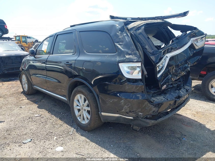 Vin: 1c4rdhag3kc604634, lot: 46333592, dodge durango sxt plus rwd 20193
