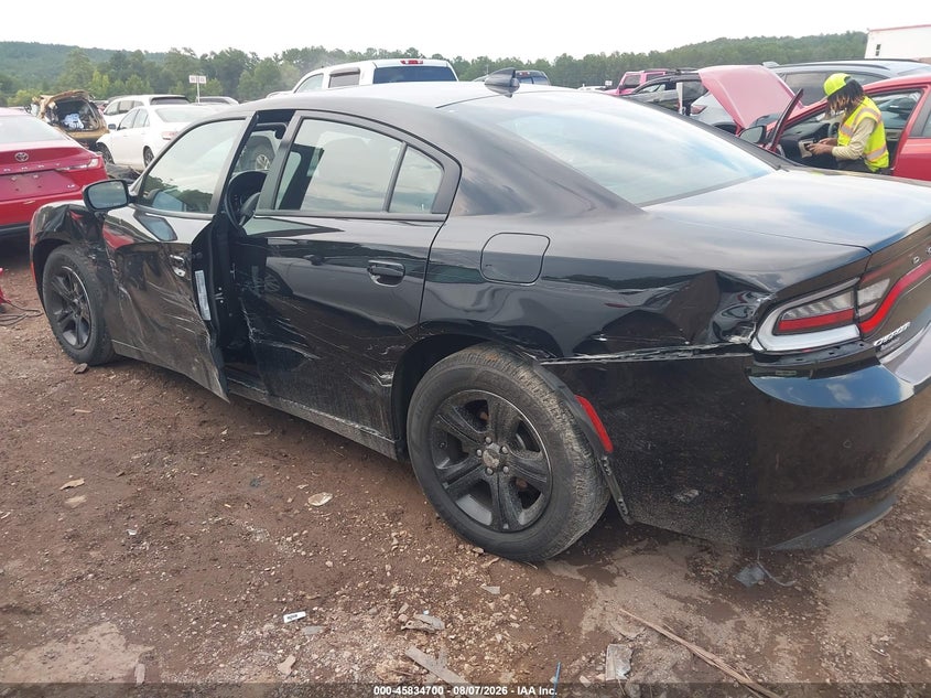 Vin: 2c3cdxbg1ph698035, lot: 46333601, dodge charger sxt 20233