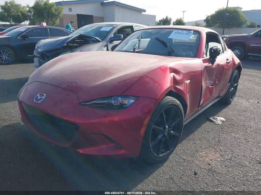 Vin: jm1ndal76l0416468, lot: 46333602, mazda mx-5 miata rf club 20202