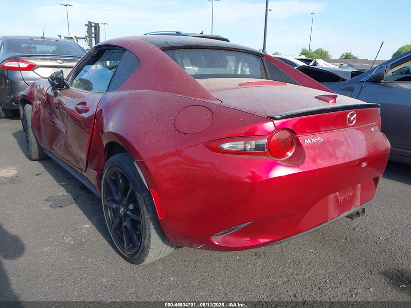Vin: jm1ndal76l0416468, lot: 46333602, mazda mx-5 miata rf club 20203