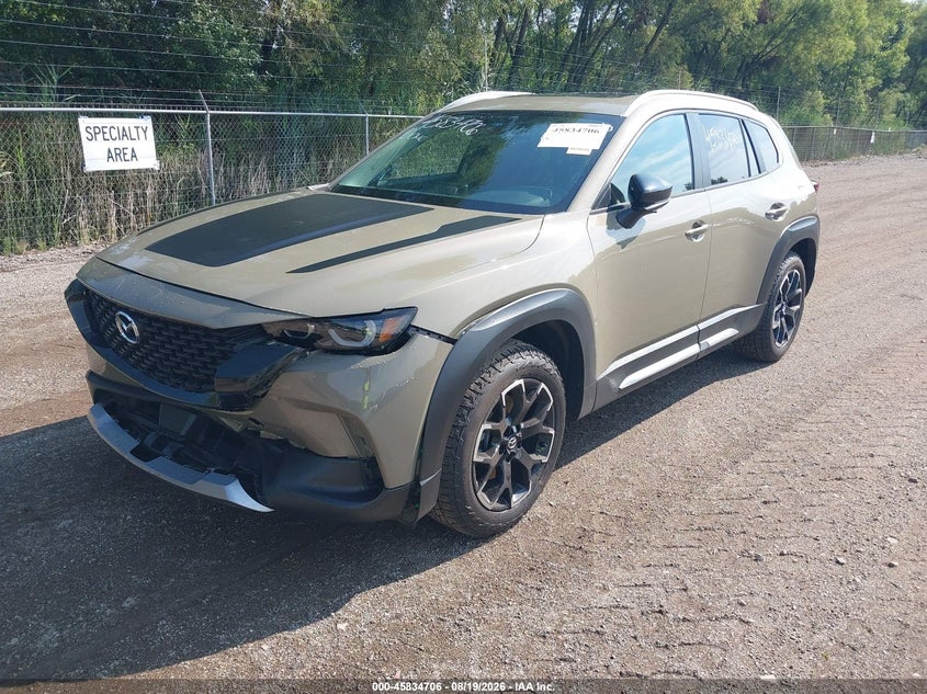 Vin: 7mmvabxy4sn321913, lot: 46333607, mazda cx-50 2.5 turbo meridian edition 20252
