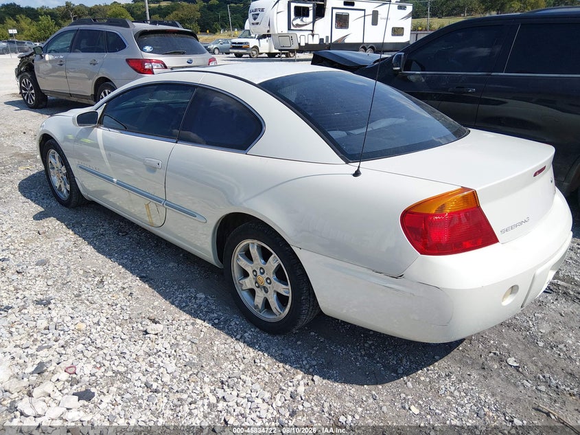 2001 CHRYSLER SEBRING auction photo 3