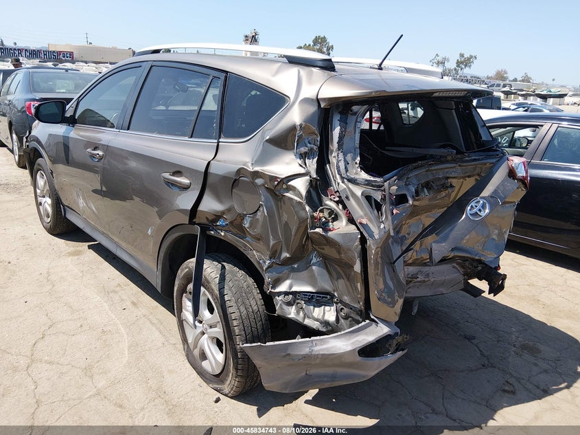 2015 TOYOTA RAV 4 SPORT UTILITY VEHICLE 2.5L I-4 DOHC, VVT, 176HP