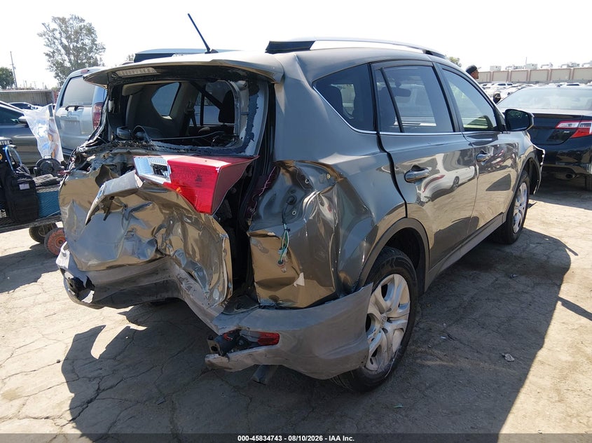 2015 TOYOTA RAV 4 SPORT UTILITY VEHICLE 2.5L I-4 DOHC, VVT, 176HP