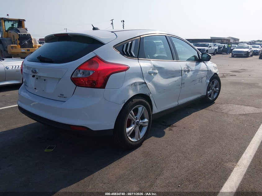 2013 FORD FOCUS HATCHBACK 2.0L I-4 DI, DOHC, VVT, 160HP