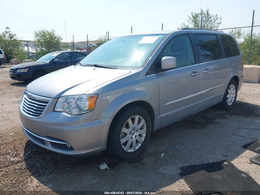 Vin: 2c4rc1bg6er359204, lot: 46333664, chrysler town & country touring 20142