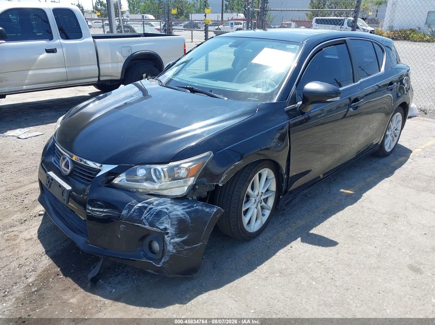 Vin: jthkd5bh6c2098889, lot: 46333665, lexus ct 200h premium 20122