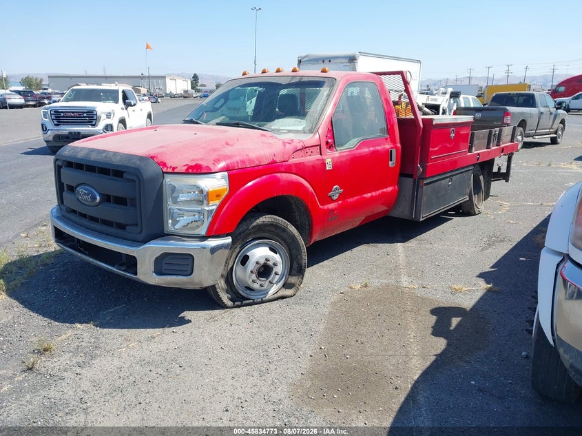 2012 Ford F350, Механика, IAAI, VIN 1FDRF3GTXCEC71240 — фото 2