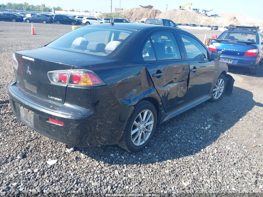 Vin: ja32u2fu9gu000504, lot: 46333704, mitsubishi lancer es 20164
