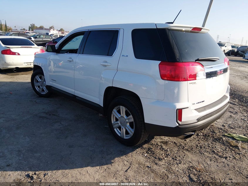 Vin: 2gkalmek1g6139847, lot: 46333708, gmc terrain sle-1 20163