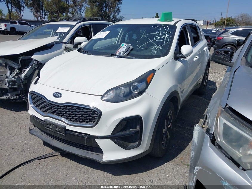 2021 KIA SPORTAGE auction photo 2