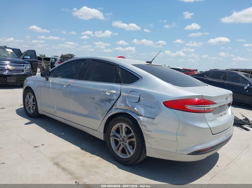 Vin: 3fa6p0hd7jr272890, lot: 46333727, ford fusion se 20183