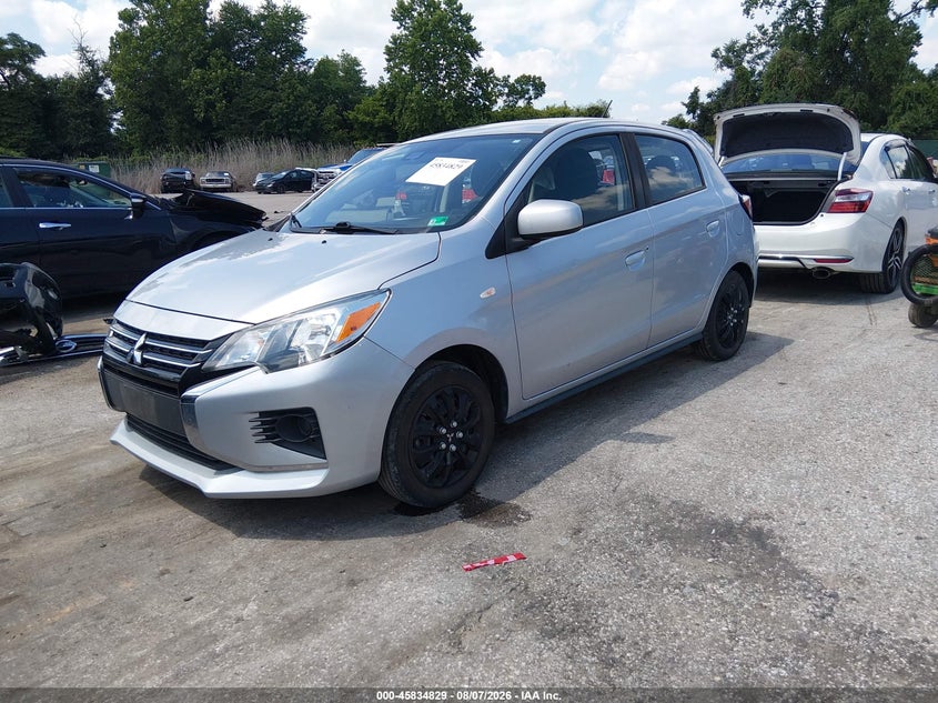 Vin: ml32auhj1mh010928, lot: 46333730, mitsubishi mirage carbonite edition/es/le 20212