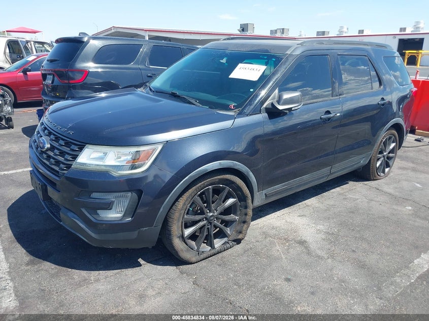 Vin: 1fm5k7d8xhga23003, lot: 46333735, ford explorer xlt 20172