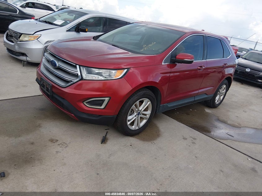 Vin: 2fmpk3j89gbc20823, lot: 46333747, ford edge sel 20162