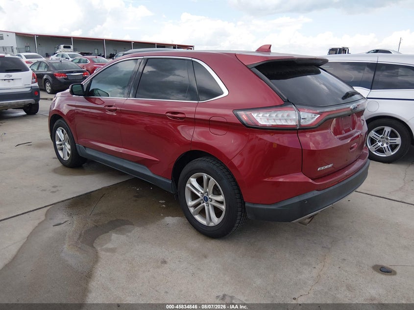 Vin: 2fmpk3j89gbc20823, lot: 46333747, ford edge sel 20163