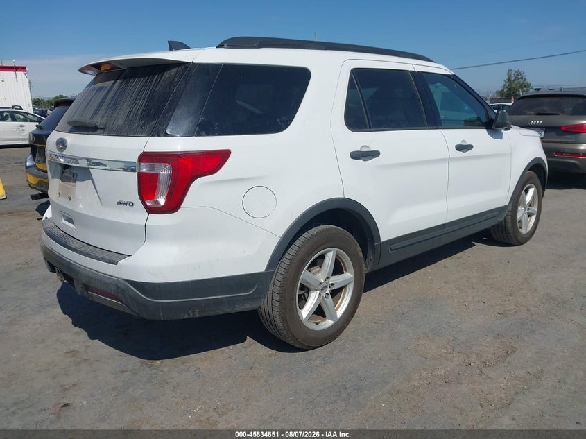 Vin: 1fm5k8b84jgc00806, lot: 46333752, ford explorer 20184